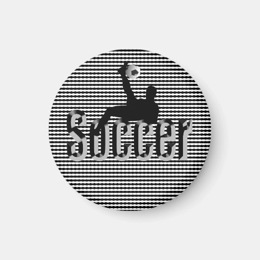 サッカー・ザ・ゲーム、冷蔵庫用マグネット マグネット (正面)