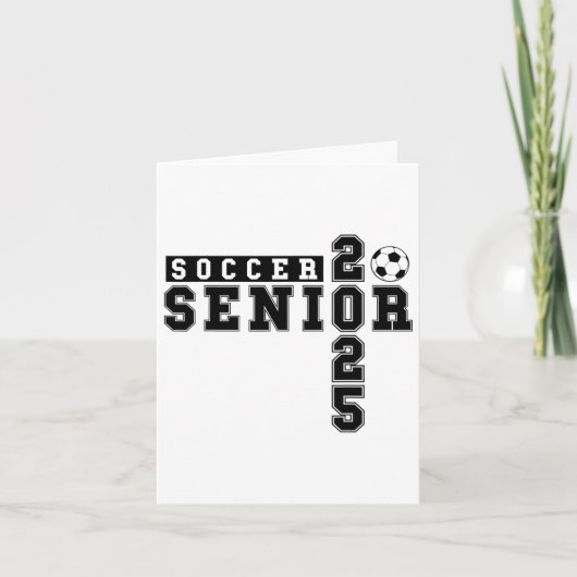 サッカー シニア ナイト サッカー シニア 2025 卒業 カード (正面)