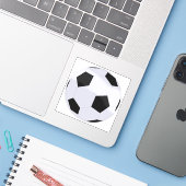 サッカー シール (ノートパソコンとiPhone)