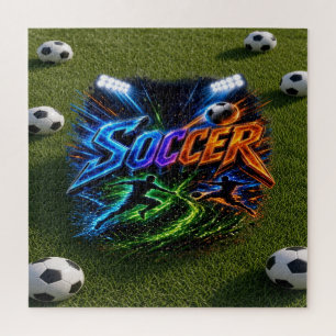 サッカー ジグソーパズル