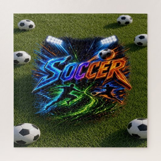 サッカー ジグソーパズル (縦)