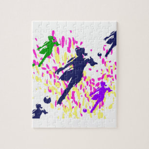 サッカー ジグソーパズル