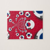 サッカー。 ジグソーパズル (横)