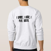 サッカー スウェットシャツ (裏面)