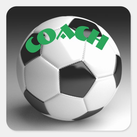 サッカー スクエアシール (正面)