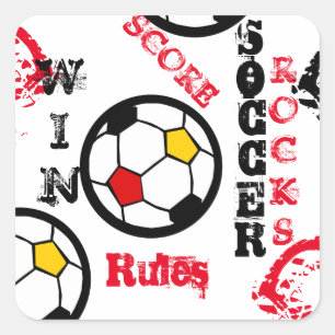 サッカー スクエアシール