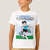 サッカー・スター Tシャツ (正面)