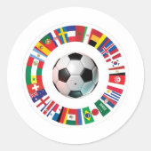 サッカー ステッカー (正面)