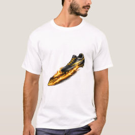 サッカー スパイク ファイヤートレイル | フットボール シューズ スポーツ デザイン Tシャツ