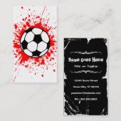 サッカー スプラッツ 名刺 (正面/裏面)