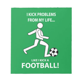サッカー スポーツ コーチ サッカー ノートパッド