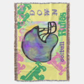 サッカー スローブランケット (正面縦)