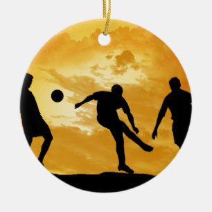サッカー セラミックオーナメント