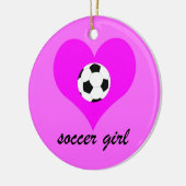 サッカー セラミックオーナメント (左)