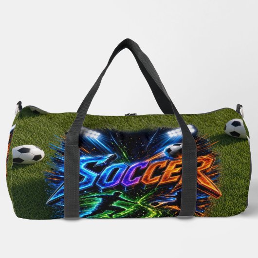 サッカー ダッフルバッグ (正面)