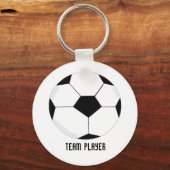 サッカー - チームプレイヤー キーホルダー (正面)