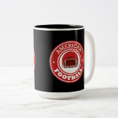 サッカー ツートーンマグカップ (正面右)