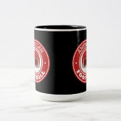 サッカー ツートーンマグカップ (中央)