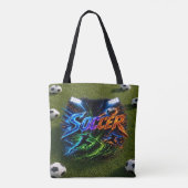 サッカー トートバッグ (裏面)