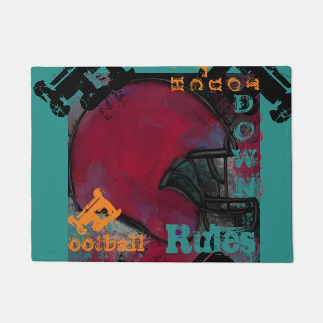 サッカー ドアマット (正面)