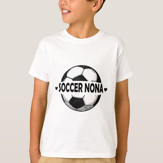 サッカー ノナ サッカー選手 スポーツチーム Tシャツ (正面)