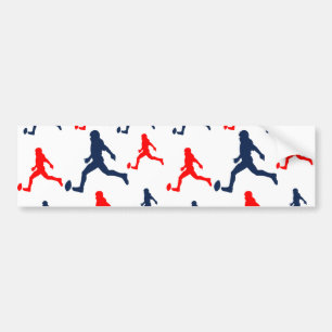 サッカー バンパーステッカー