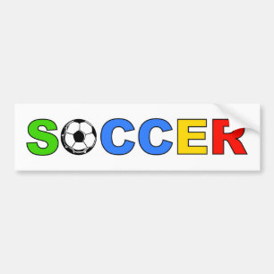 サッカー バンパーステッカー
