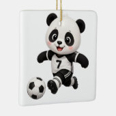 サッカー パンダ オーナメント (右)