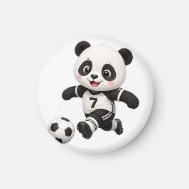 サッカー パンダ マグネット