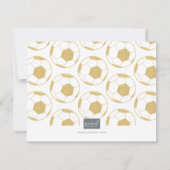 サッカー パーソナライズ 名前 スポーツ ギフト ノートカード (裏面)