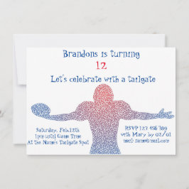 サッカー パーティー ご招待 招待状