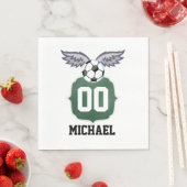 サッカー パーティー スタンダードランチョンナプキン (インサイチュ)