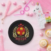 サッカー パーティー ペーパープレート (パーティー)