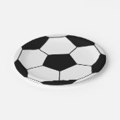 サッカー パーティー ペーパー プレート (アングル)