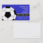 サッカー ビジネスカード (正面/裏面)