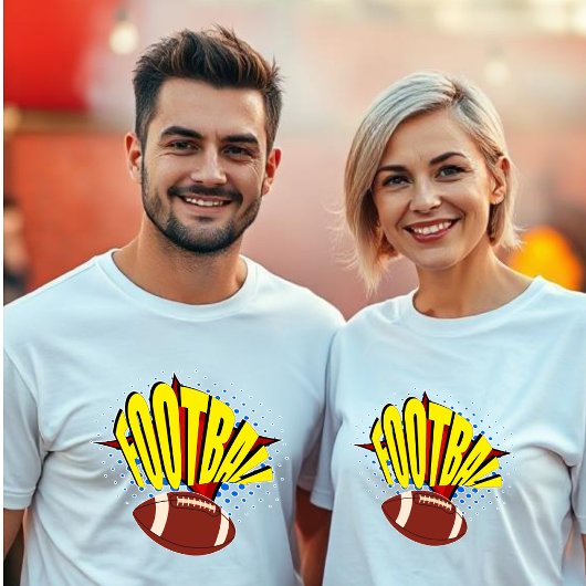 サッカー – ビッグ&ビッはっきりしたクユニセックス Tシャツ