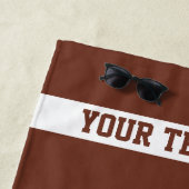 サッカー ビーチタオル (インサイチュ)