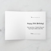 サッカー ピンク ガールズシャツ スポーツ 誕生日 カード (内部)