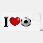 サッカー ファン Case-Mate iPhoneケース (裏面 (横))