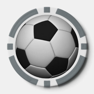 サッカー/フットボールのカスタマイズ可能なポーカー用のチップ ポーカーチップ