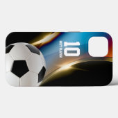 サッカー |フットボールプレ最高のーヤーNo Case-Mate iPhoneケース (裏面 (横))