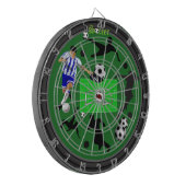 サッカー(フットボール)のダート盤 ダーツボード (正面左)