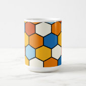 サッカー フットボール コーヒーマグカップ (中央)