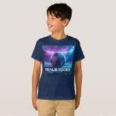 サッカー - フットボール - ゴール Tシャツ (正面フル)