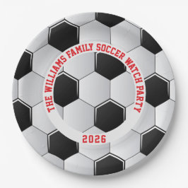 サッカー フットボール ボラ 2026 サッカー パーティー ペーパープレート