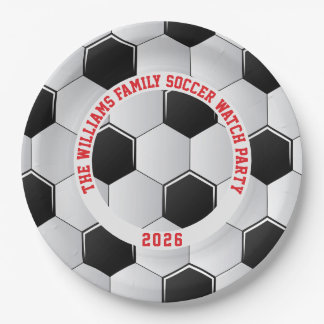 サッカー フットボール ボラ 2026 サッカー パーティー ペーパープレート