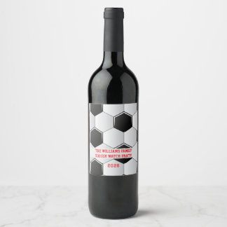 サッカー フットボール ボラ 2026 サッカー パーティー ワインラベル