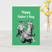 サッカー フットボール 父の日 カード (黄色い花)