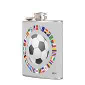 サッカー フラスク (左)