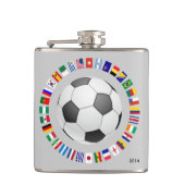 サッカー フラスク (正面)